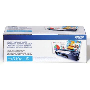Picture of Brother TN-310Y Yellow Toner Cartridge