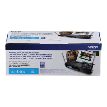 Picture of Brother TN-336c High Yield Cyan Toner Cartridge