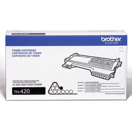 Picture of Brother TN-420 Black Toner Cartridge