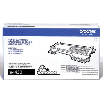 Picture of Brother TN-450 High Yield Black Toner Cartridge