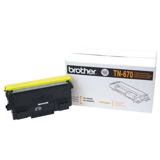 Picture of Brother TN-670 Black Toner Cartridge