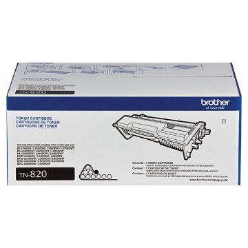 Picture of Brother TN-820 High Yield Black Toner Cartridge