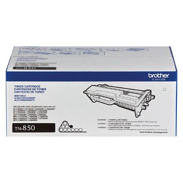 Picture of Brother TN-850 High Yield Black Toner Cartridge