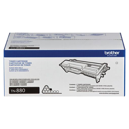 Picture of Brother TN-880 Super High Yield Black Toner Cartridge