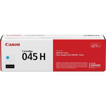 Picture of Canon 1245C001AA (045H) High Yield Cyan Toner Cartridge