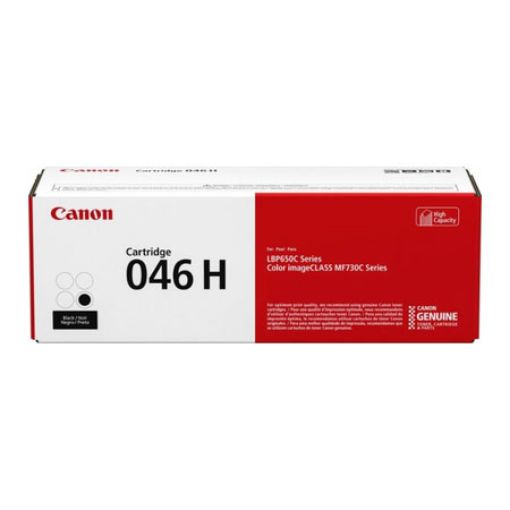 Picture of Canon 1254C001AA (046H) High Yield Black Toner Cartridge