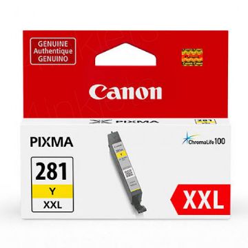 Picture of Canon 1982C001 (CLI-281 XXL) Super High Yield Yellow Ink Tank