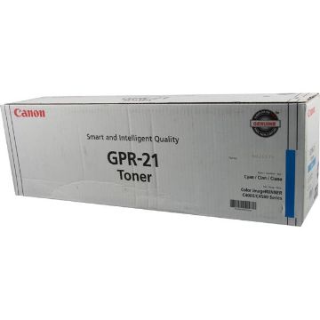 Picture of Canon 0261B001AA (GPR-21) Cyan Toner Printer Cartridge