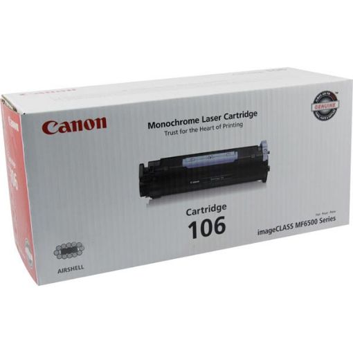 Picture of Canon 0264B001AA (Canon 106) Black Toner Cartridge