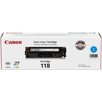 Picture of Canon 2661B001AA (Canon 118) Cyan Laser Toner Cartridge