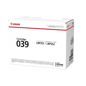 Picture of Canon 0287C001 (Canon 039) Black Toner Cartridge
