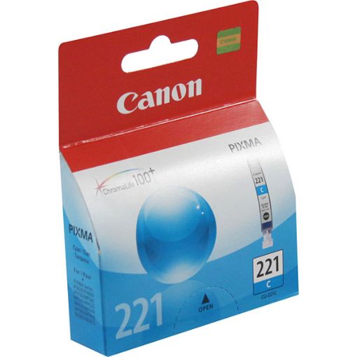 Picture of Canon 2947B001 (CLI-221C) Cyan Inkjet Cartridge