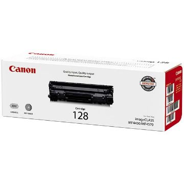 Picture of Canon 3500B001AA (Canon 128) Black Toner Cartridge