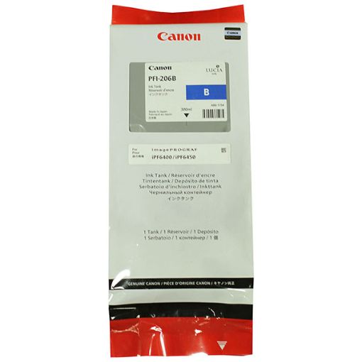 Picture of Canon 5311B001 (PFI-206Blue) Blue Ink Cartridge