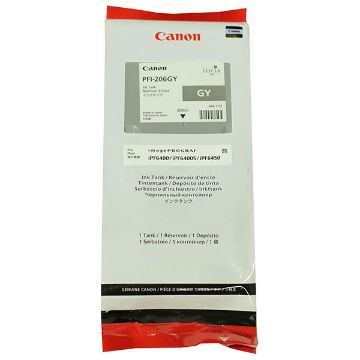 Picture of Canon 5312B001 (PFI-206GY) Gray Ink Cartridge