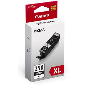 Picture of Canon 6432B001 (PGI-250XL) High Yield Black Inkjet Cartridge