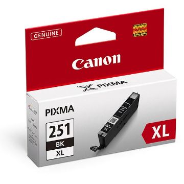 Picture of Canon 6448B001 (CLI-251XL) Black Inkjet Cartridge