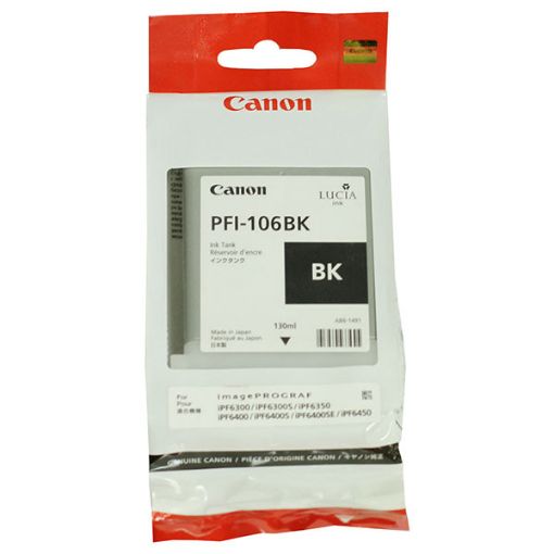 Picture of Canon 6621B001AA (PFI-106BK) Black Inkjet Cartridge