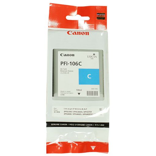 Picture of Canon 6622B001AA (PFI-106C) Cyan Inkjet Cartridge