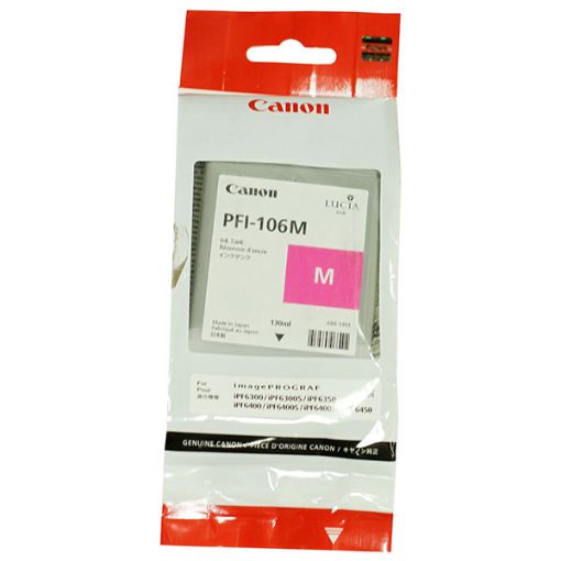 Picture of Canon 6623B001AA (PFI-106M) Magenta Inkjet Cartridge