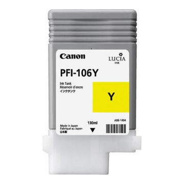 Picture of Canon 6624B001AA (PFI-106Y) Yellow Inkjet Cartridge