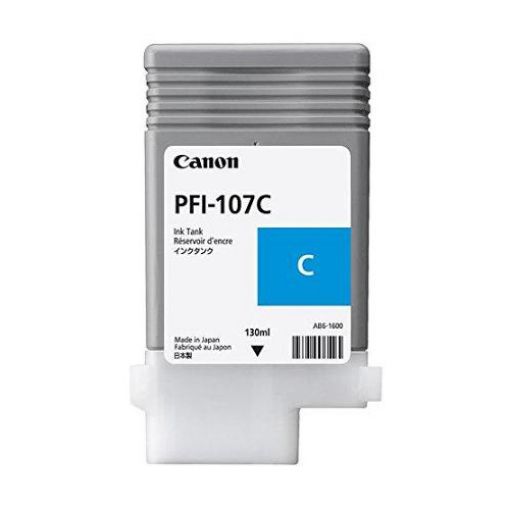 Picture of Canon 6706B001 (PFI-107C) Cyan Ink Cartridge