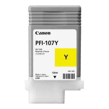 Picture of Canon 6708B001 (PFI-107Y) Yellow Ink Cartridge