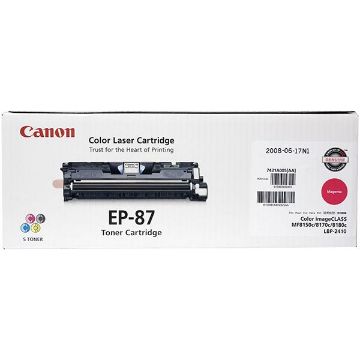 Picture of Canon 7431A005AA (EP-87m) Magenta Toner Printer Cartridge