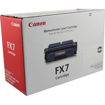 Picture of Canon 7621A001AA (FX-7) Black Toner Cartridge