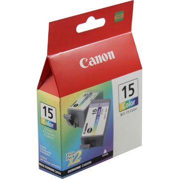 Picture of Canon 8191A003 (BCI-15C) Tri-Color Inkjet Cartridge