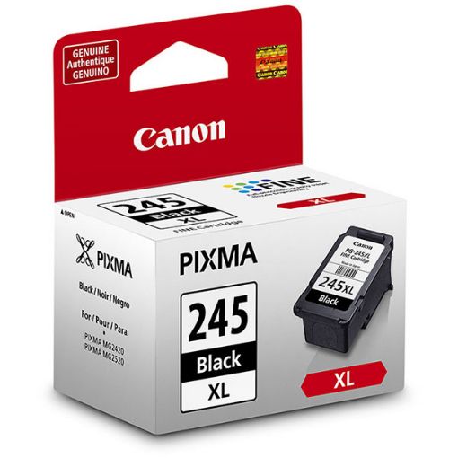 Picture of Canon 8278B001 (PG-245XL) High Yield Black Inkjet Cartridge