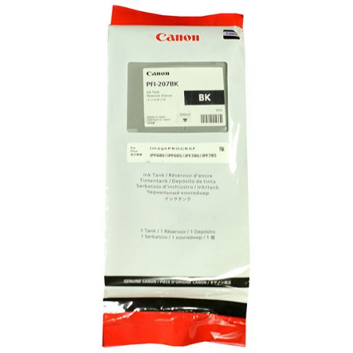 Picture of Canon 8789B001 (PFI-207Bk) Black Ink Cartridge