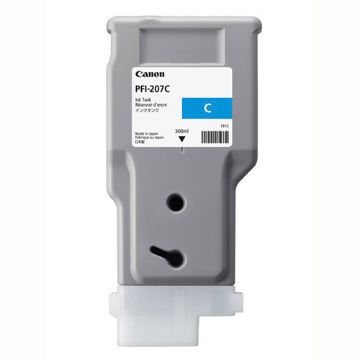 Picture of Canon 8790B001 (PFI-207C) Cyan Ink Cartridge