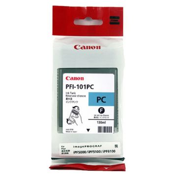 Picture of Canon 0887B001AA (PFI-101PC) Cyan Photo Inkjet Cartridge