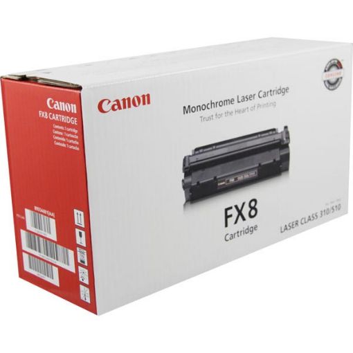 Picture of Canon 8955A001AA (FX-8) Black Toner Cartridge