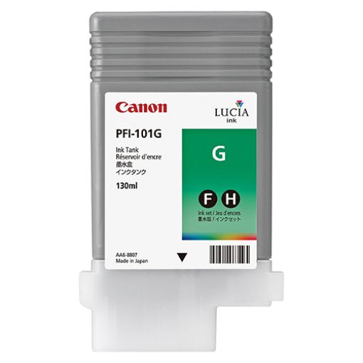 Picture of Canon 0890B001AA (PFI-101G) Green Inkjet Cartridge