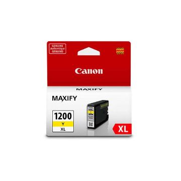 Picture of Canon 9198B001 (PGI-1200xl Y) High Yield Yellow Inkjet Cartridge