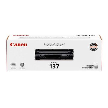 Picture of Canon 9435B001AA (Canon 137) Black Toner Cartridge