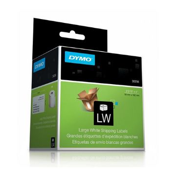 Picture of Dymo 30256 Black on White Large Shipping Labels (1000 pcs)