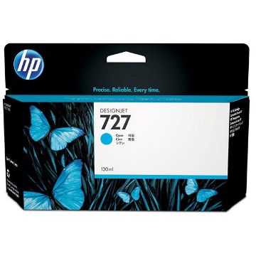 Picture of HP B3P19A (HP 727) Cyan Ink Cartridge