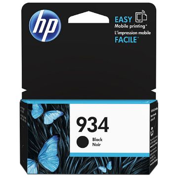 Picture of HP C2P19AN (HP 934) Black Inkjet Cartridge