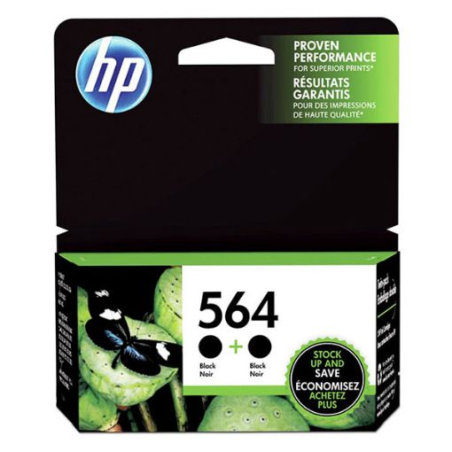 Picture of HP C2P51FN (HP 564) Black Inkjet Cartridges (2 each)