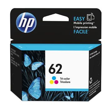 Picture of HP C2P06AN (HP 62) Tri-Color Ink Cartridge