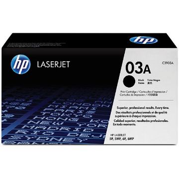 Picture of HP C3903A (HP 03A) Black Toner Cartridge