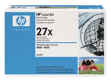 Picture of HP C4127X (HP 27X) High Yield Black Toner Cartridge