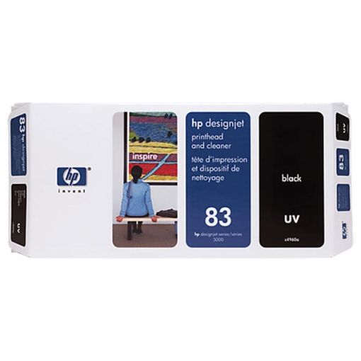 Picture of HP C4960A (HP 83) UV Black Printhead / Cleaner