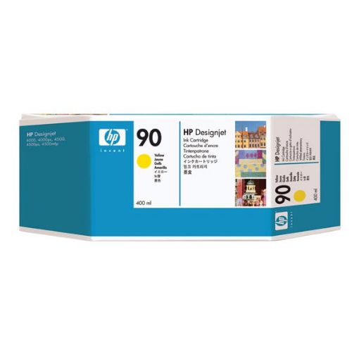 Picture of HP C5065A (HP 90) Yellow Inkjet Cartridge