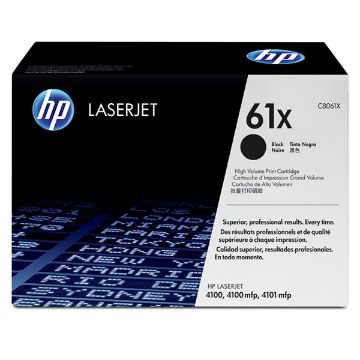 Picture of HP C8061X (HP 61X) High Yield Black Toner Cartridge