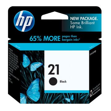 Picture of HP C9351AN (HP 21) Black Inkjet Cartridge