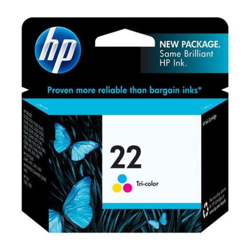 Picture of HP C9352AN (HP 22) Color Inkjet Cartridge